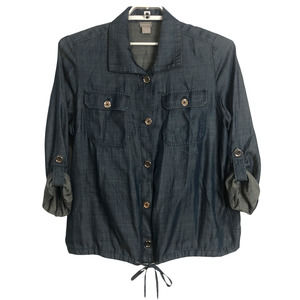 Chico's Chambray Blouse